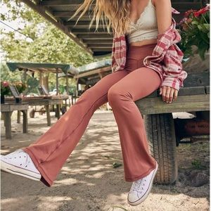 COPY - Aerie cabin fever crossover flare leggings/yoga pants